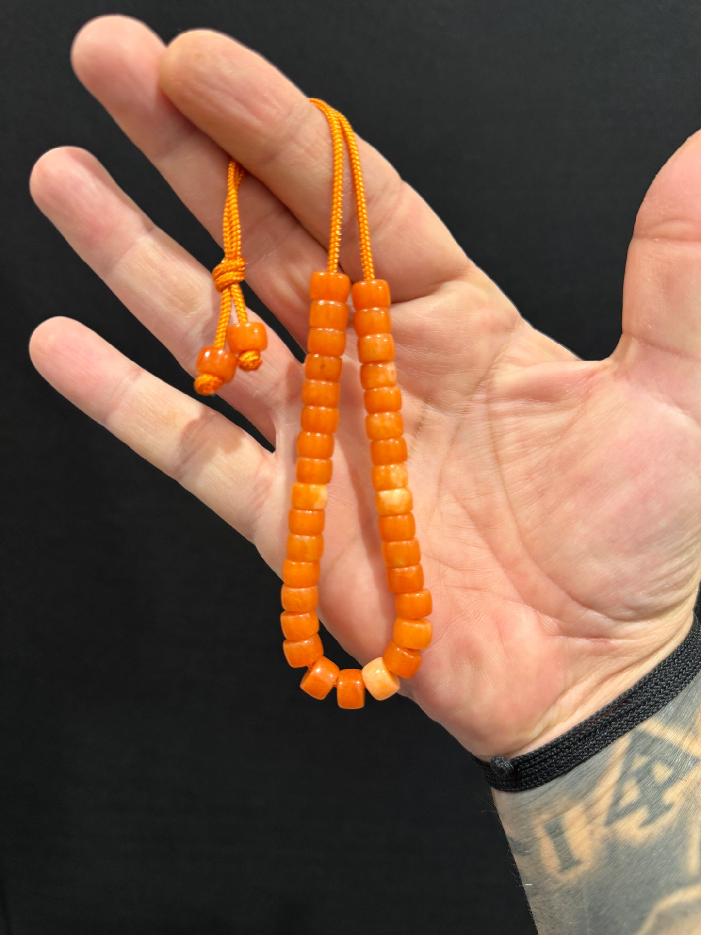 Nephrite 33 Bead Komboloi / Worry Beads