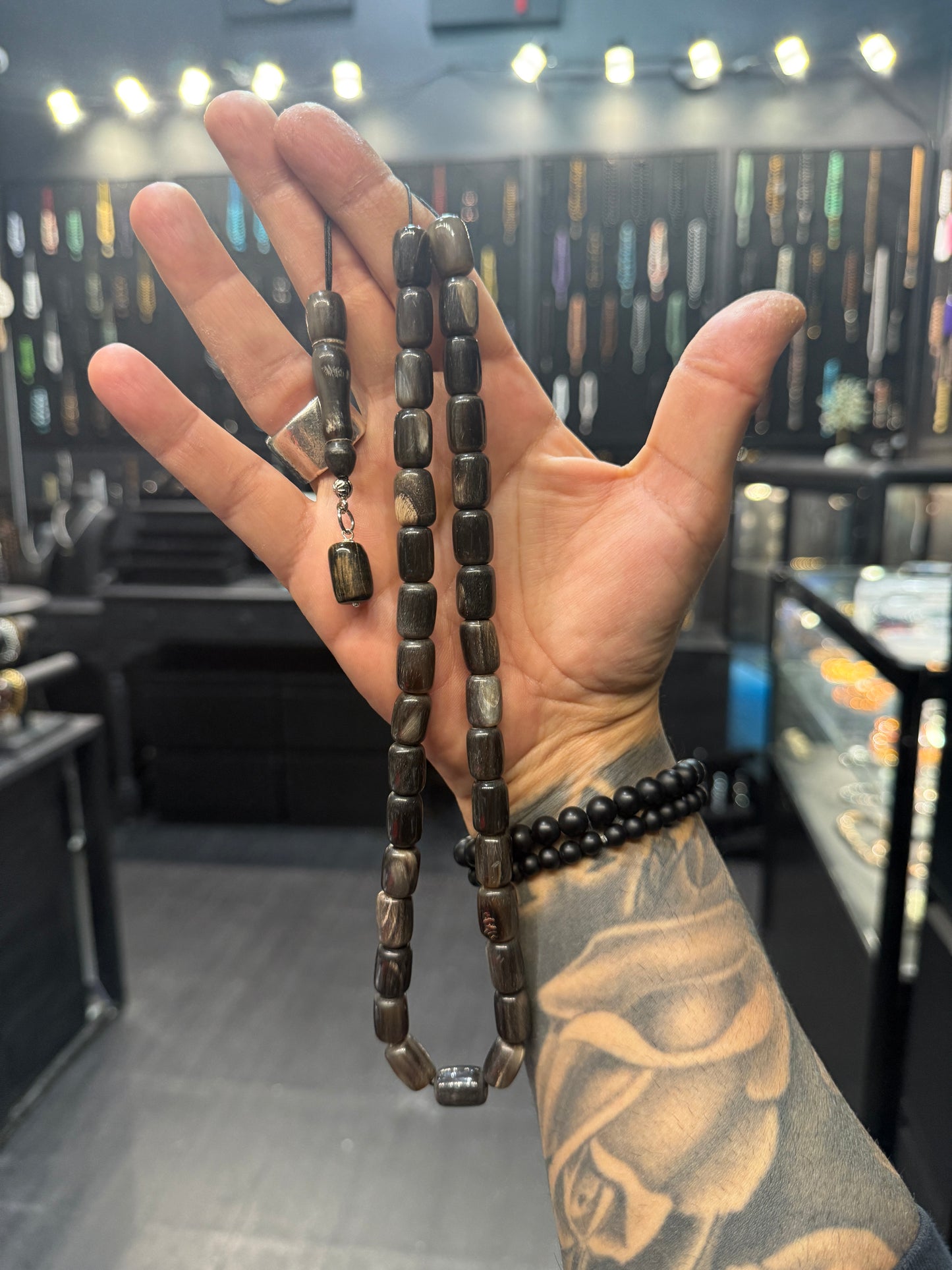 Horn 33 Bead Komboloi / Worry Beads