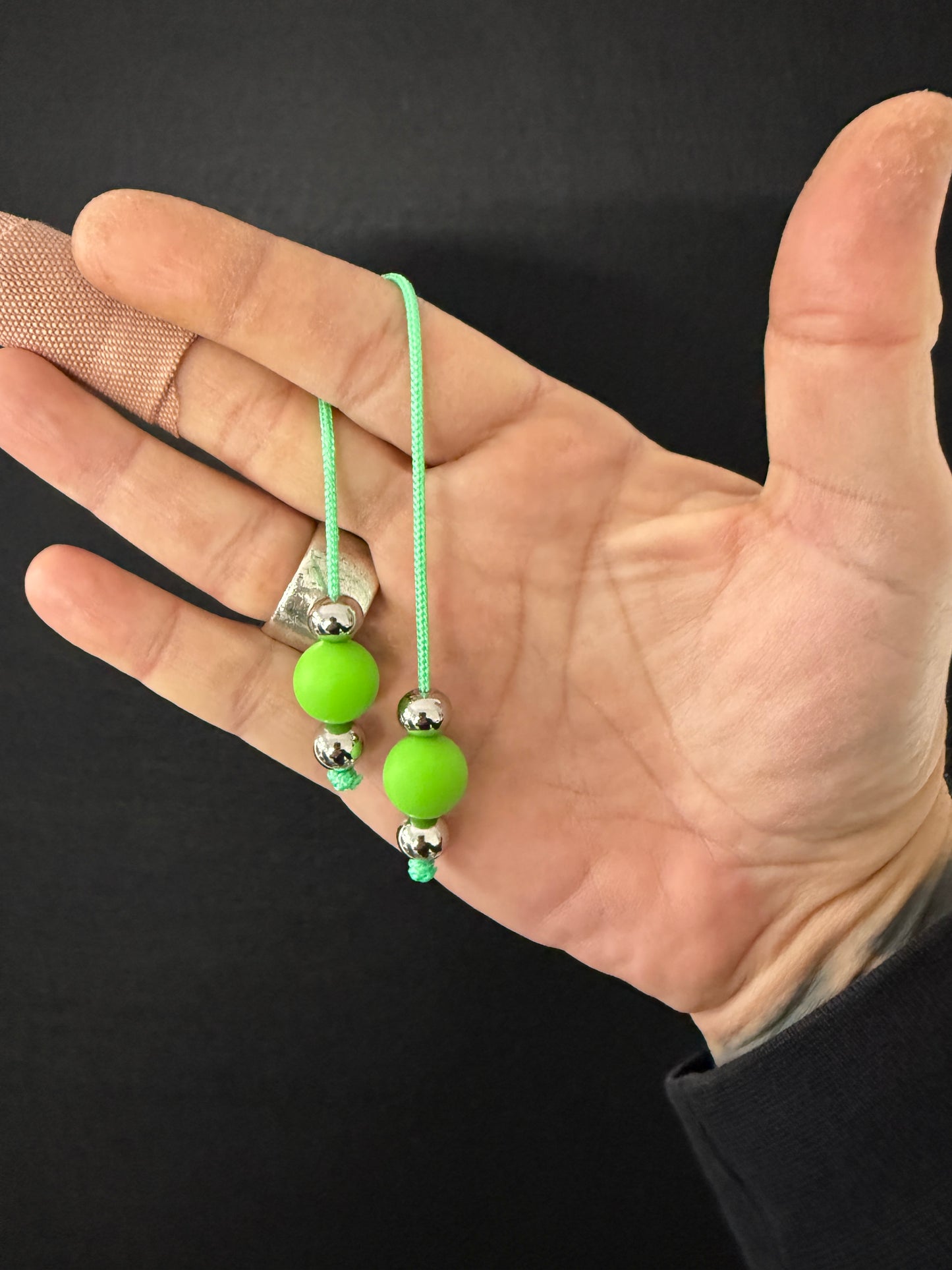 Stainless Steel & Silicone Begleri