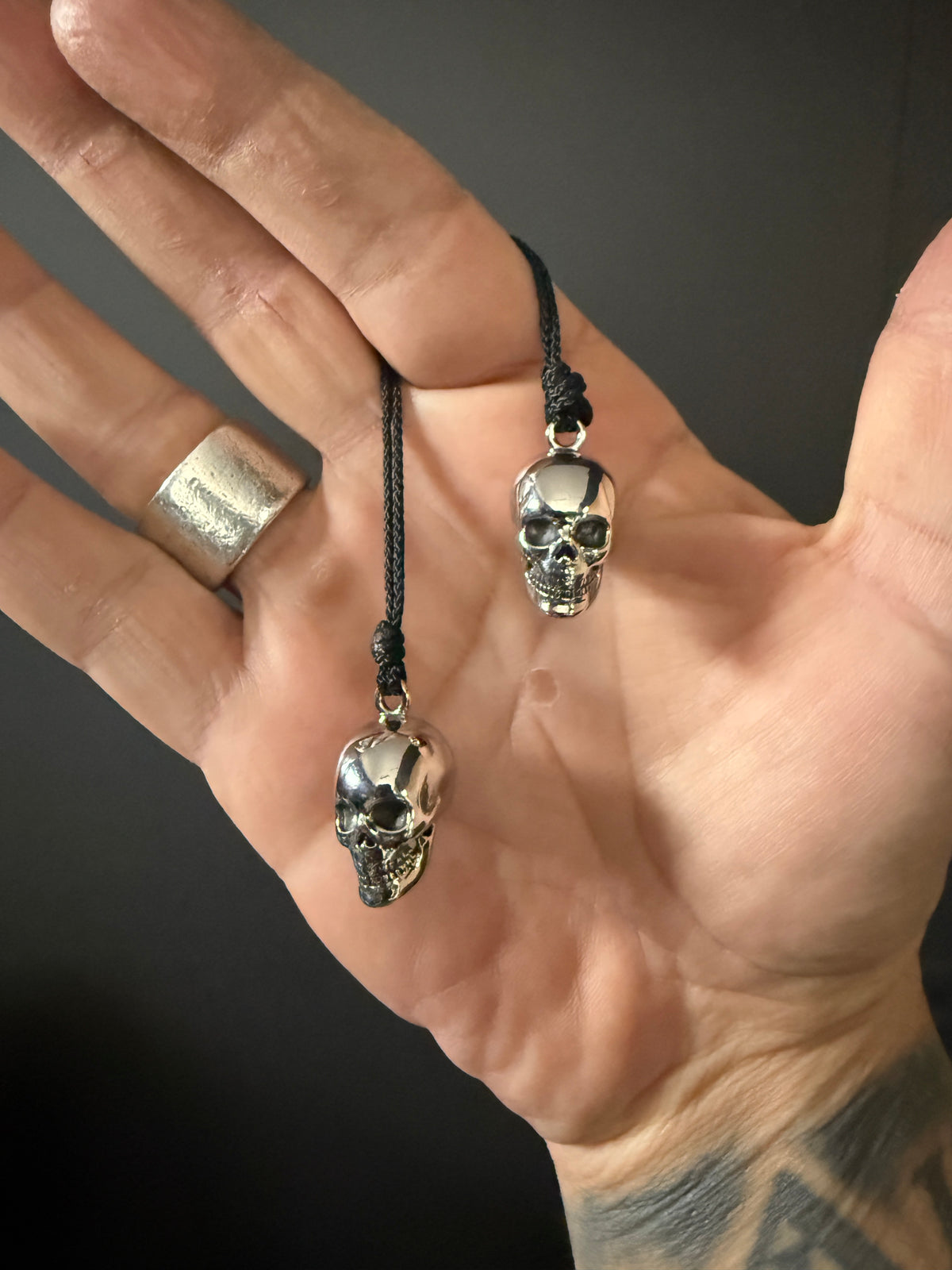 Stainless Steel Skull Begleri