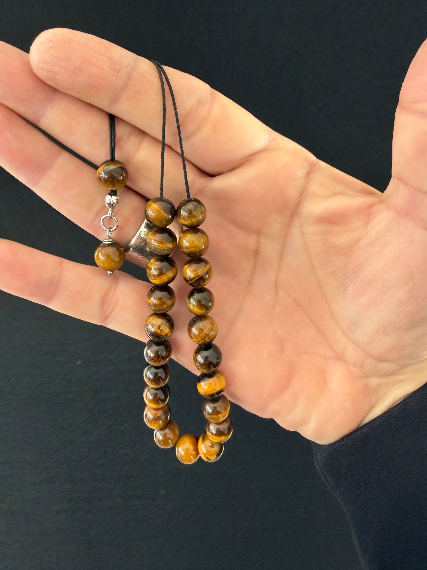 Tiger’s Eye 21 Bead Komboloi