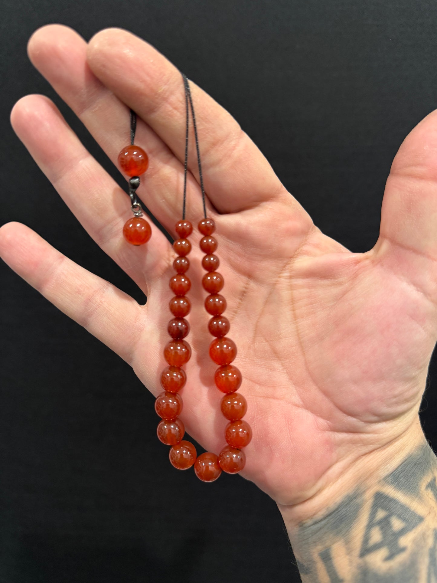 Carnelian Cascading Komboloi