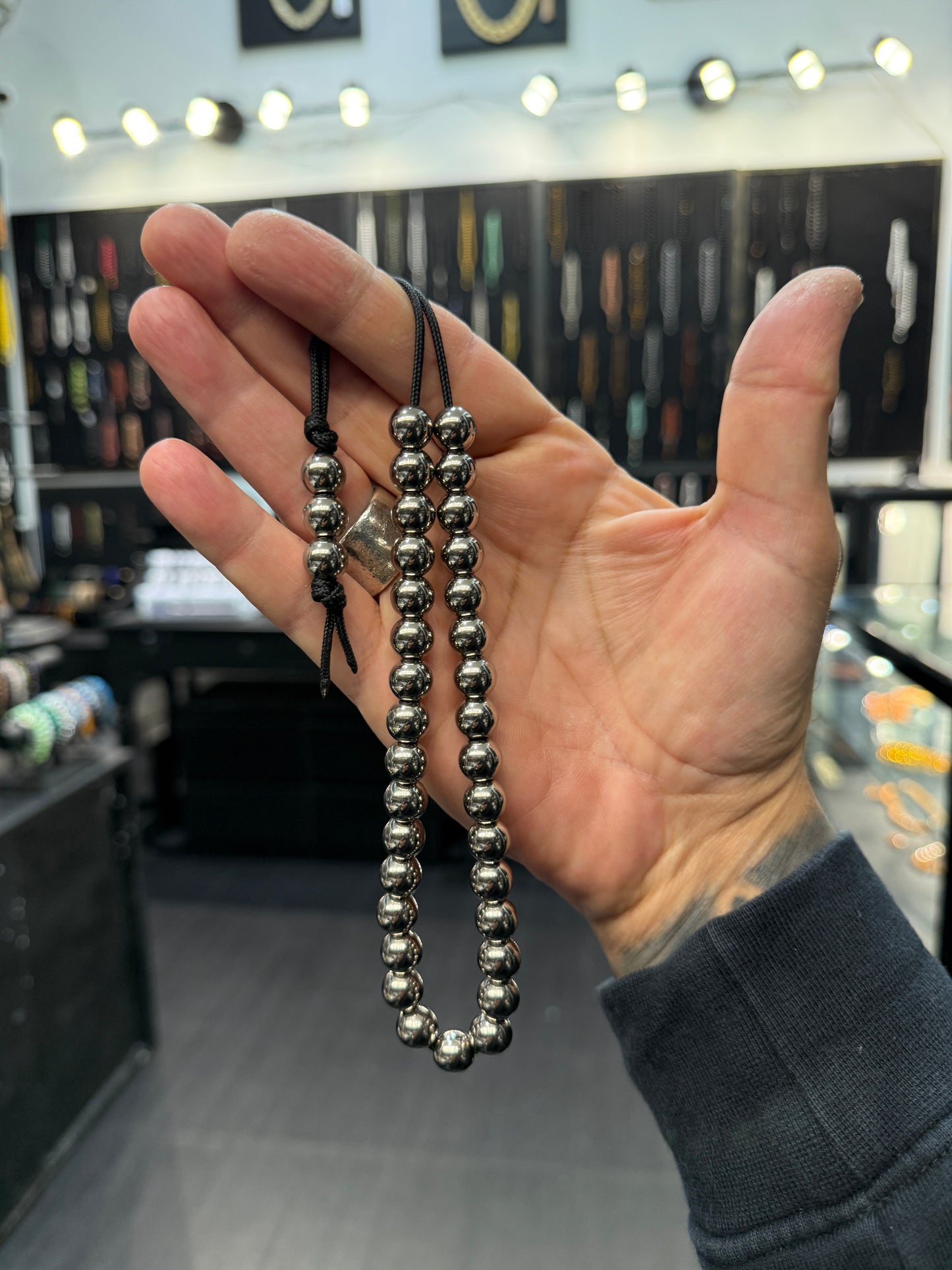 Titanium 33 Bead Komboloi / Worry Beads