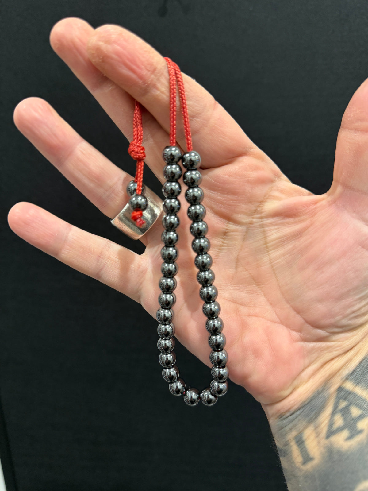 Hematite Komboloi - Extreme Series (Kevlar)