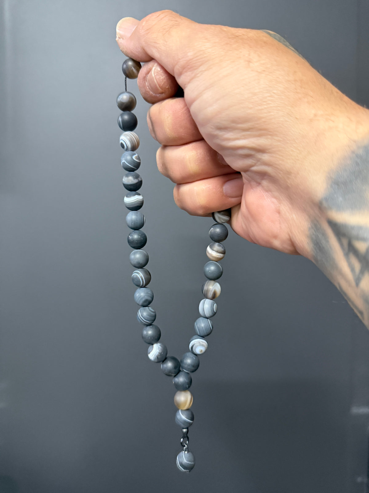 Agate 33 Bead Worry Beads