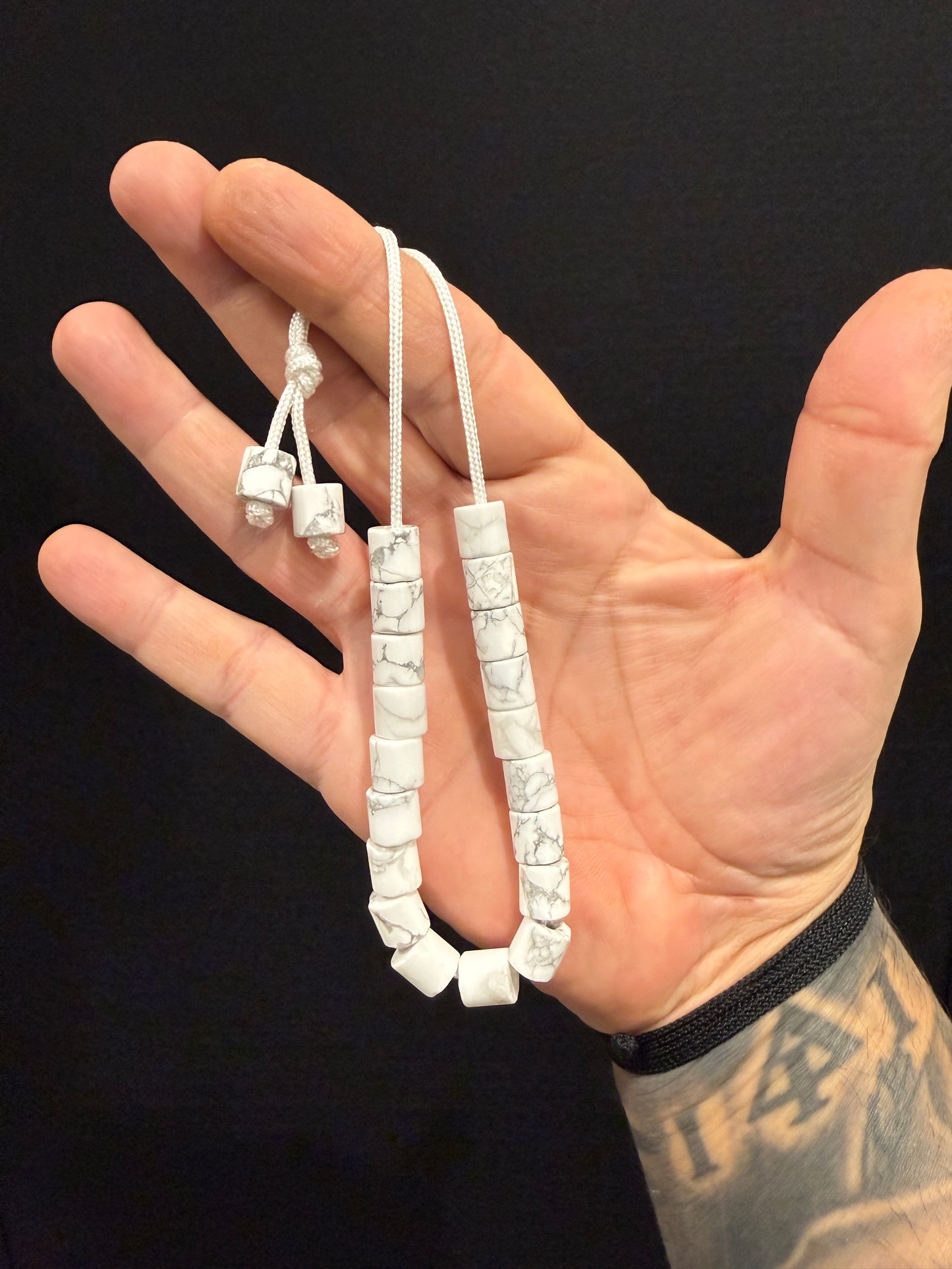 Howlite Komboloi / Worry Beads