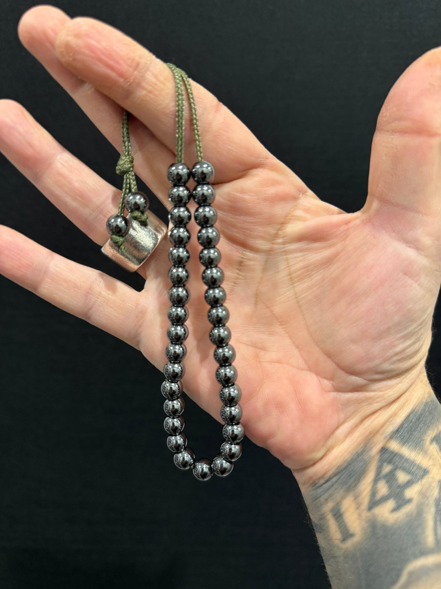 Hematite Komboloi - Extreme Series (Kevlar)