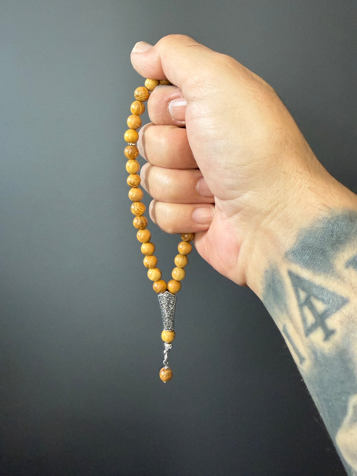 33 Bead Car Masbaha / Tasbih - Sandlewood
