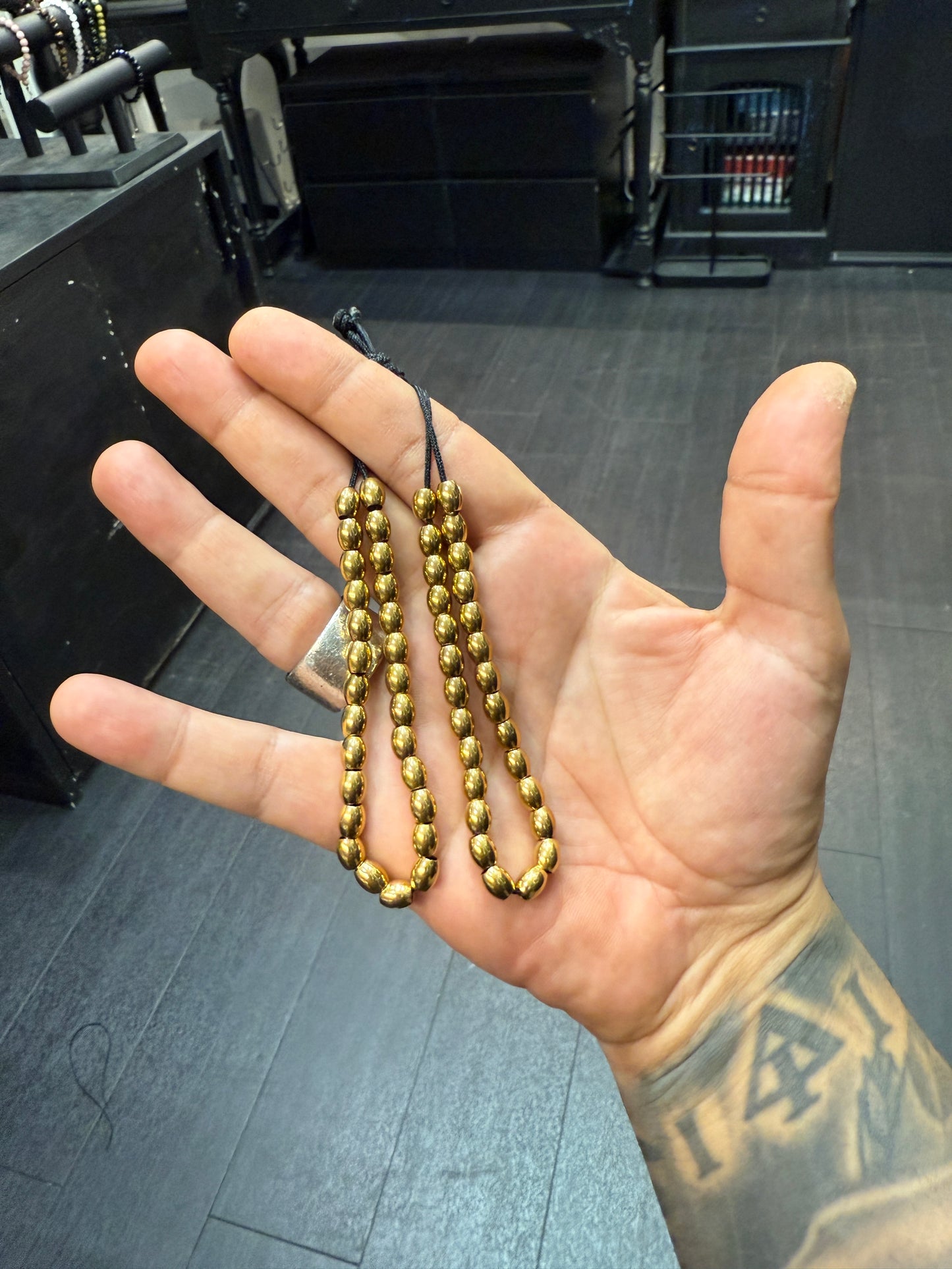 Stainless Steel Komboloi / Worry Bead Bracelet - MK3 V2