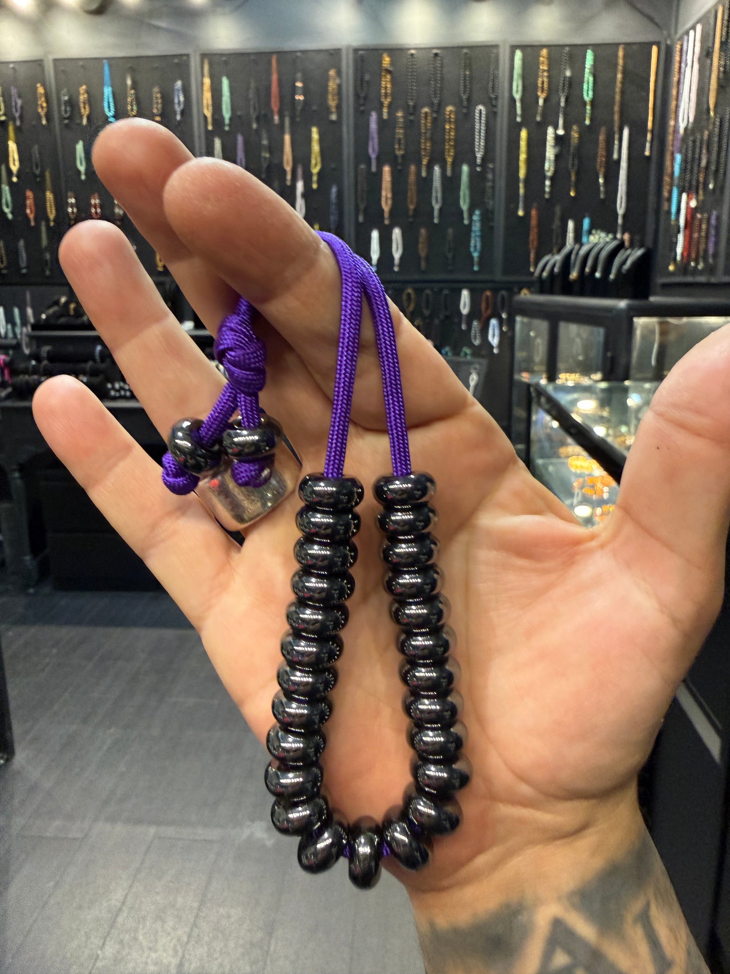 Hematite Fatboy Komboloi