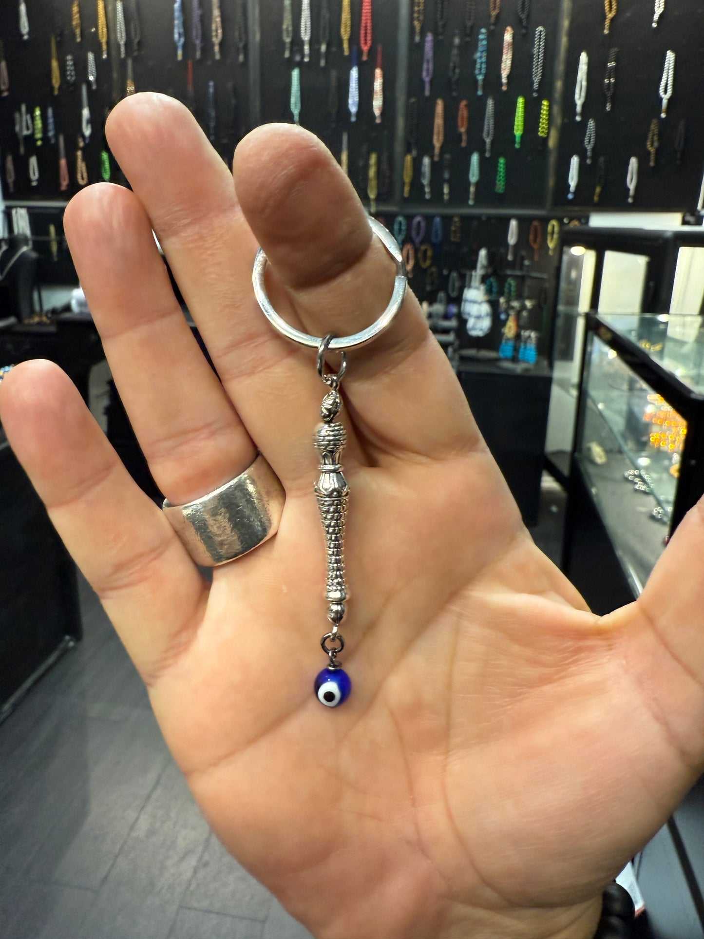 Imam & Evil Eye Keyring