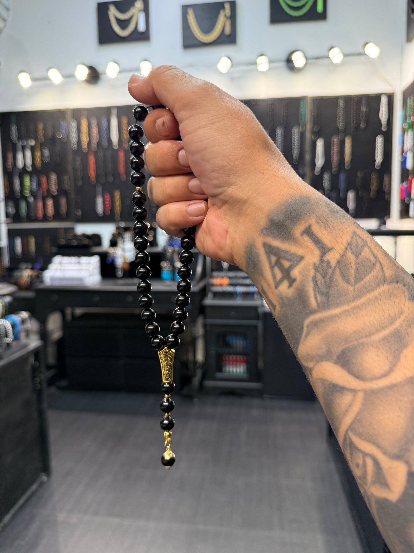 Ottoman Collection - 33 Bead Masbaha / Tasbih - Onyx