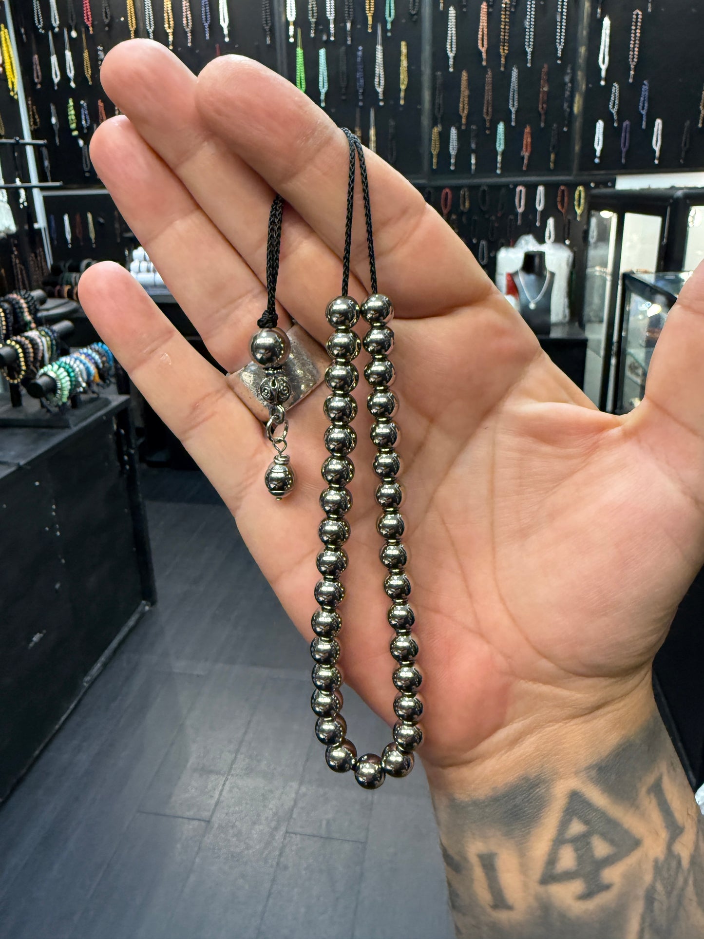 Titanium 33 Bead Komboloi / Worry Beads