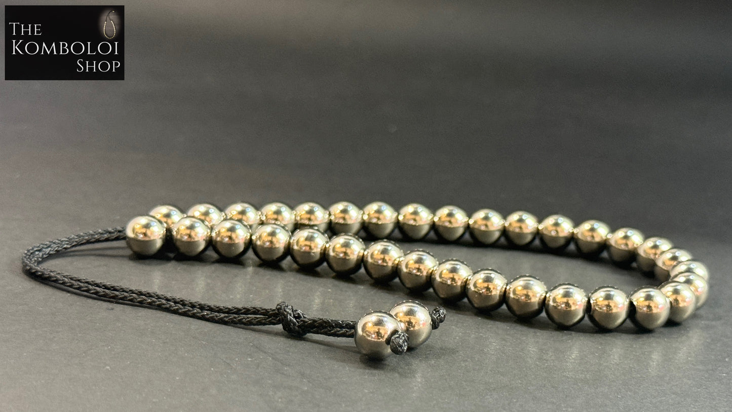 Titanium 33 Bead Komboloi / Worry Beads (8mm)