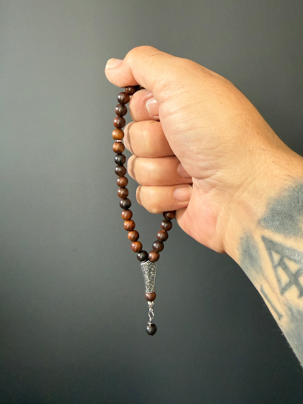 33 Bead Car Masbaha / Tasbih - Rosewood