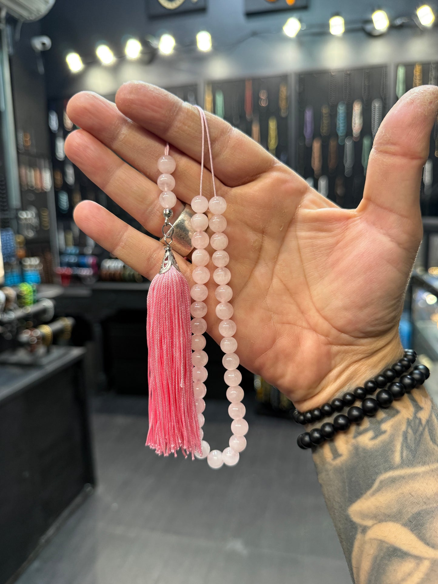 Rose Quartz OG Series Komboloi