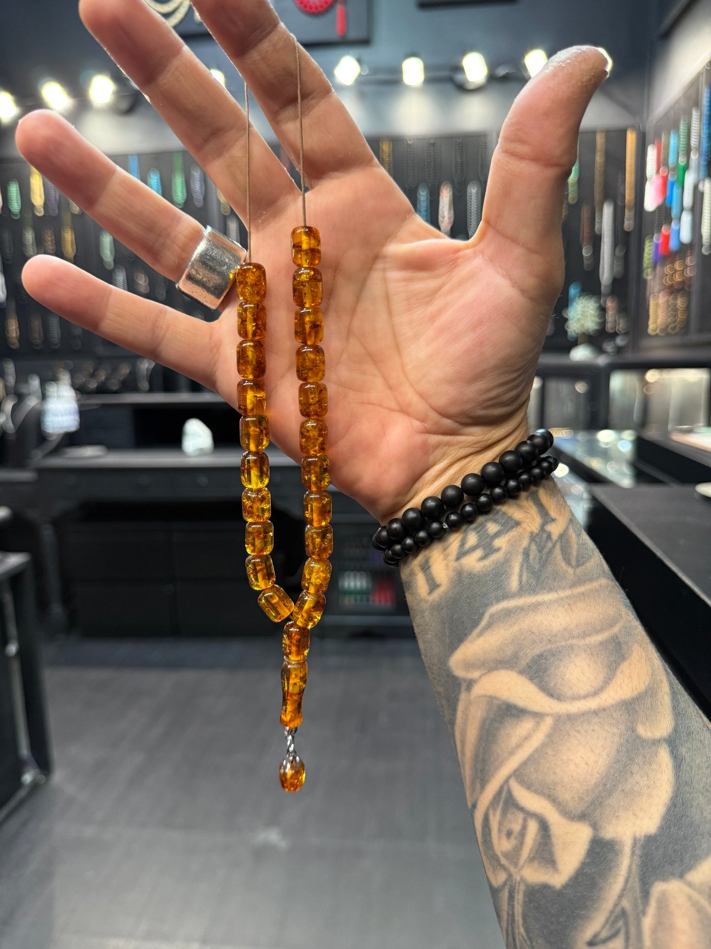 Baltic Amber Komboloi / Worry Beads