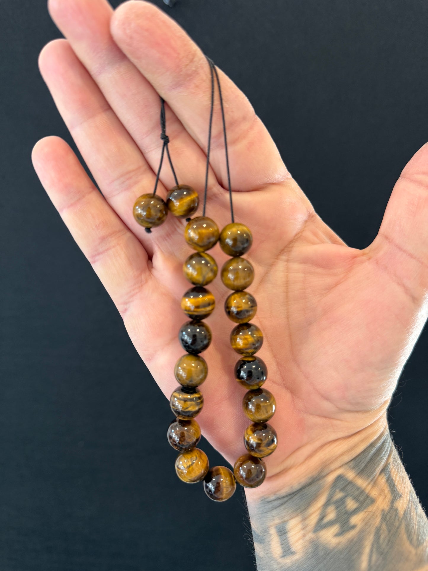 Tiger’s Eye 12mm Komboloi