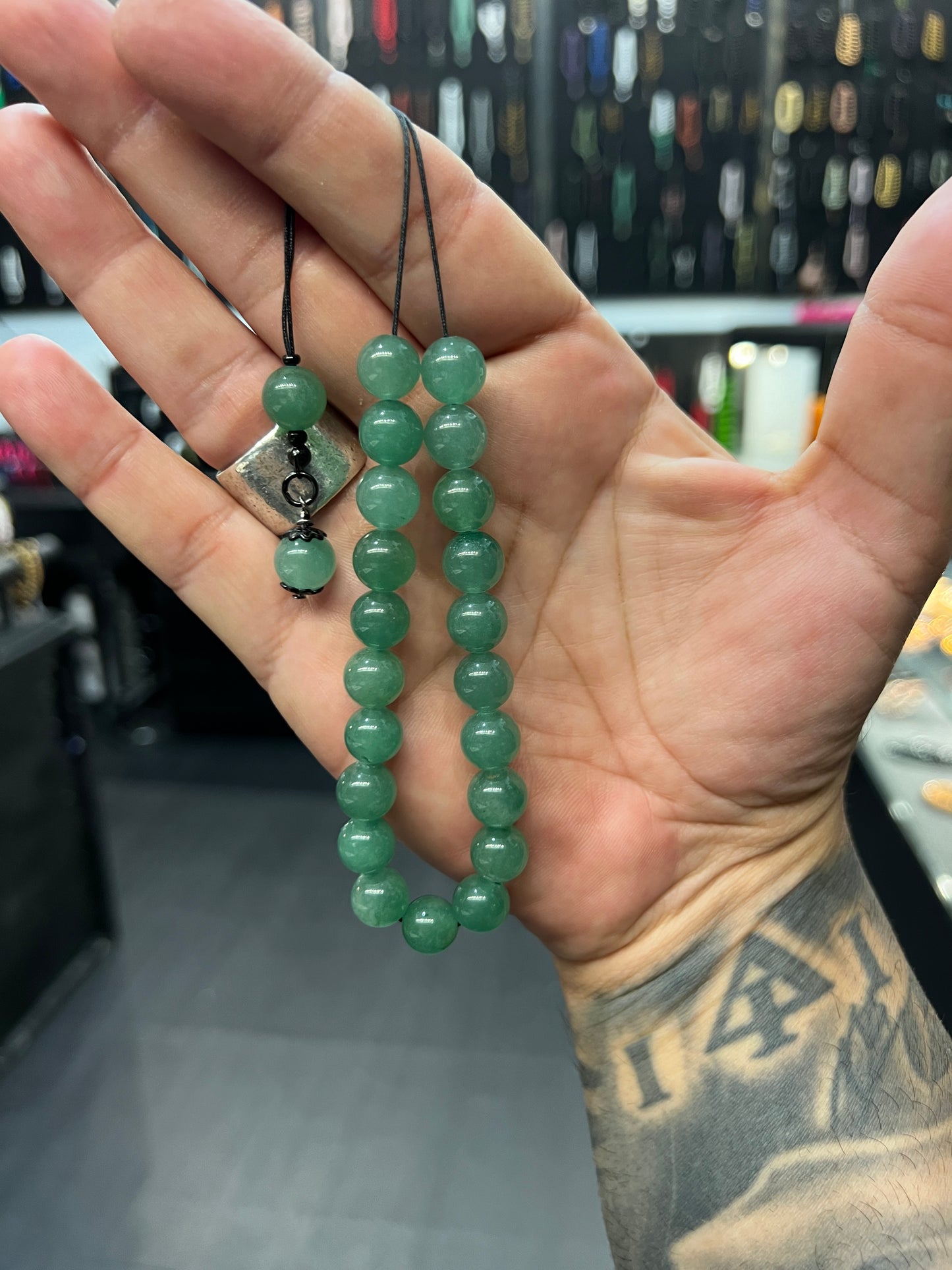 Aventurine Komboloi / Worry Beads