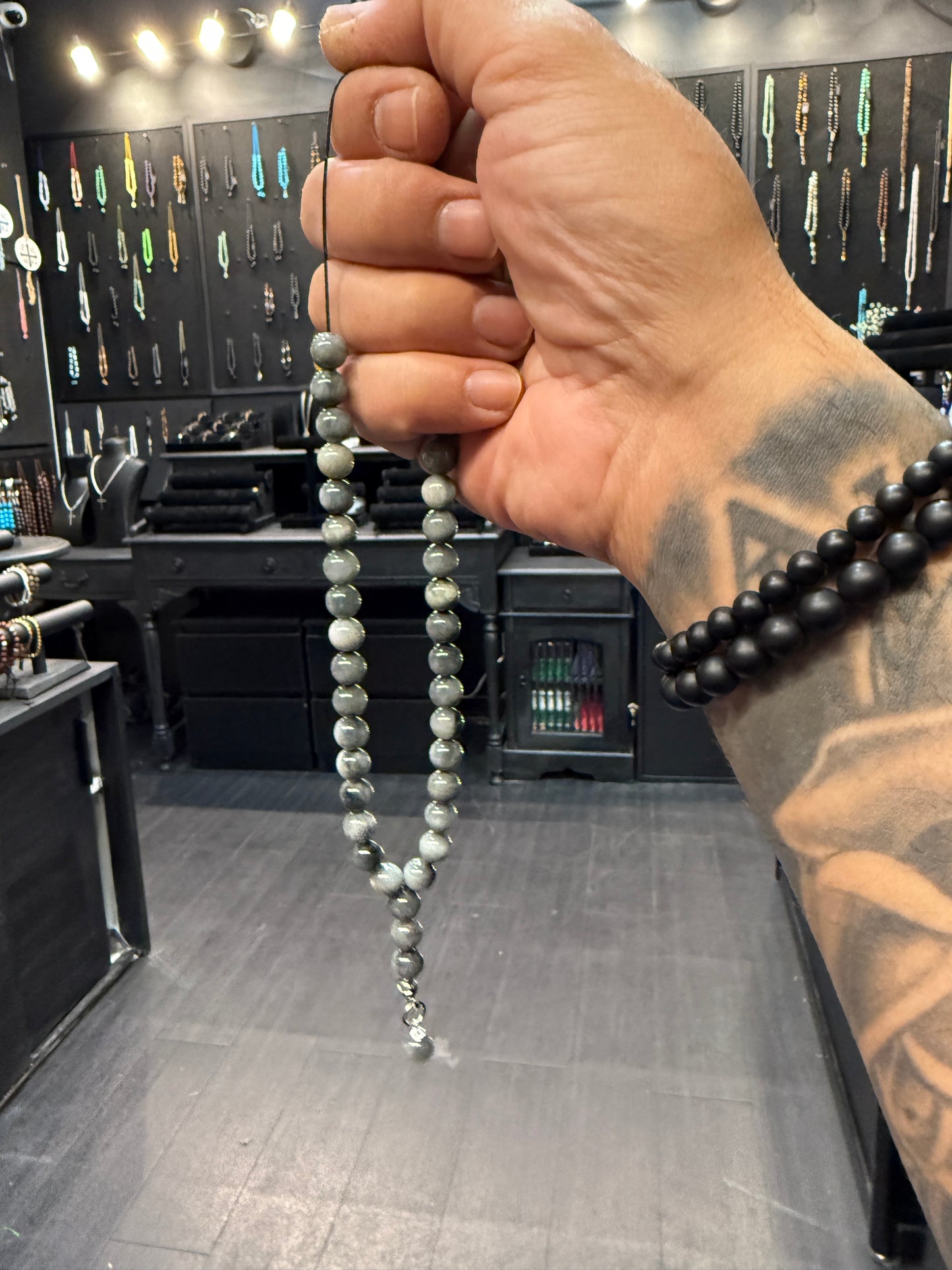 Hawks Eye 33 Bead Komboloi / Worry Beads