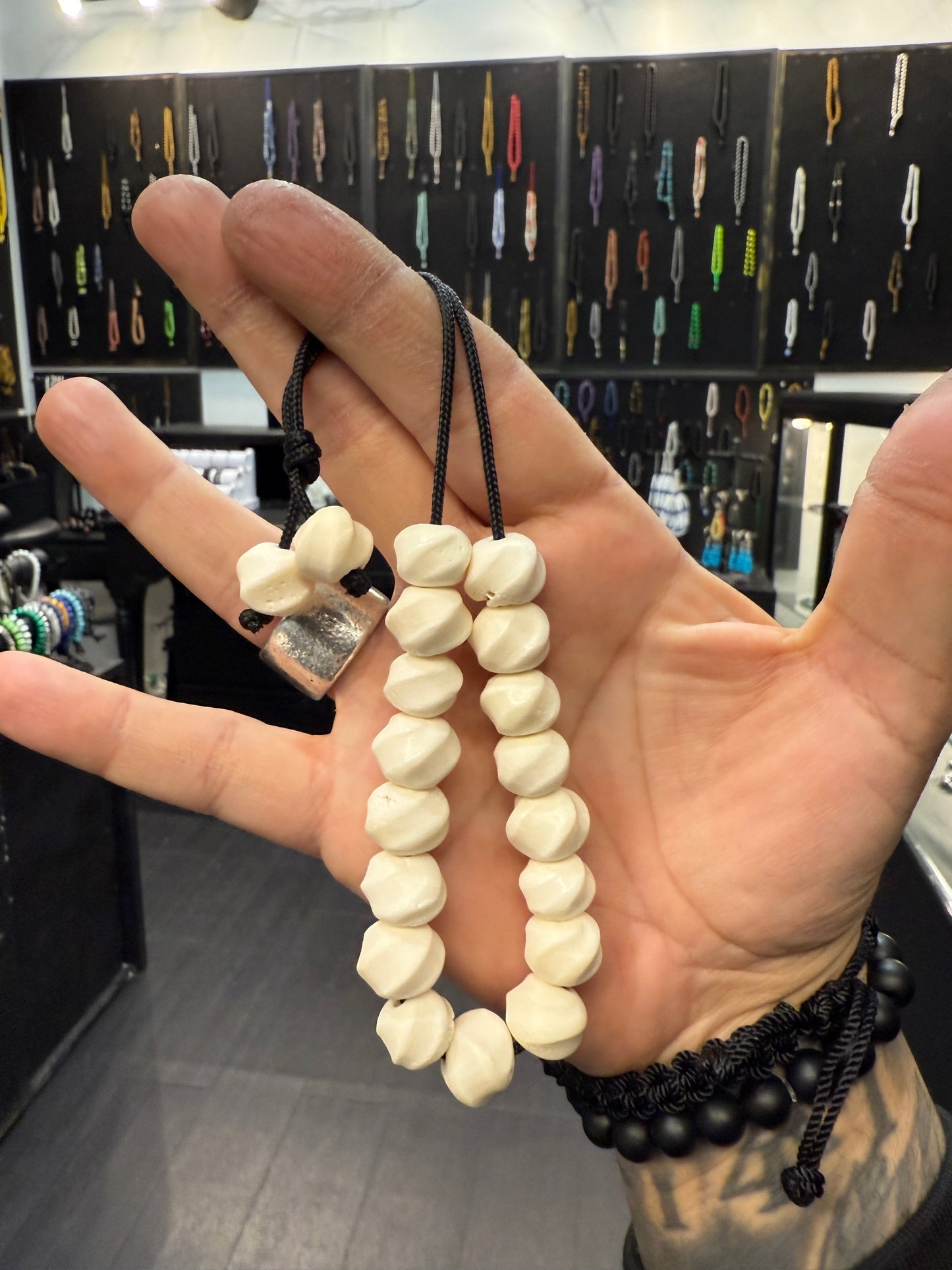 Bone Komboloi / Worry Beads