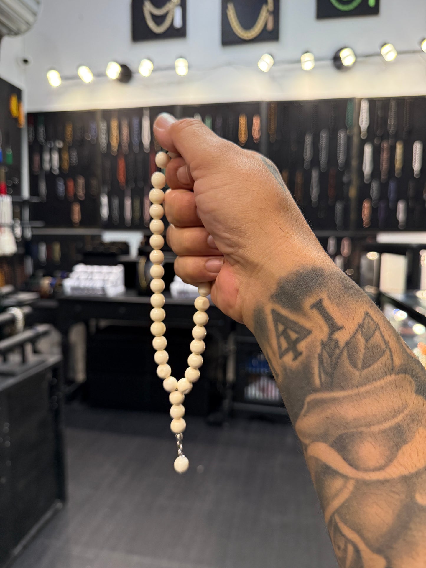 Camel Bone 33 Bead Komboloi / Worry Beads