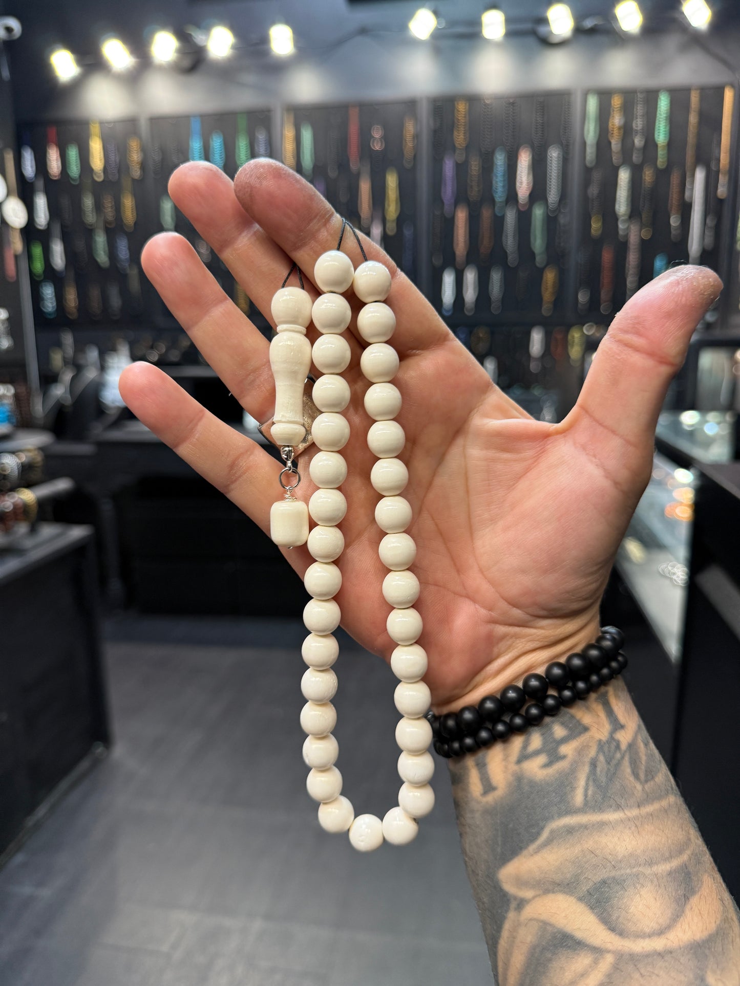 Camel Bone 33 Bead Komboloi / Worry Beads