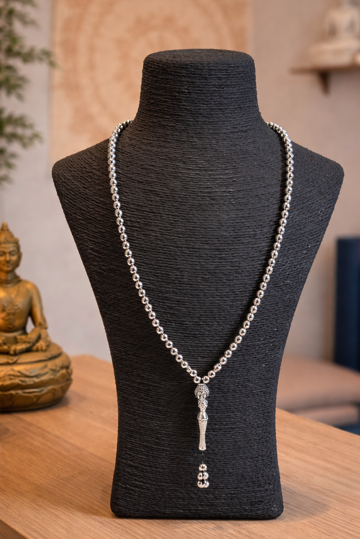 108 Bead Stainless Steel Mala