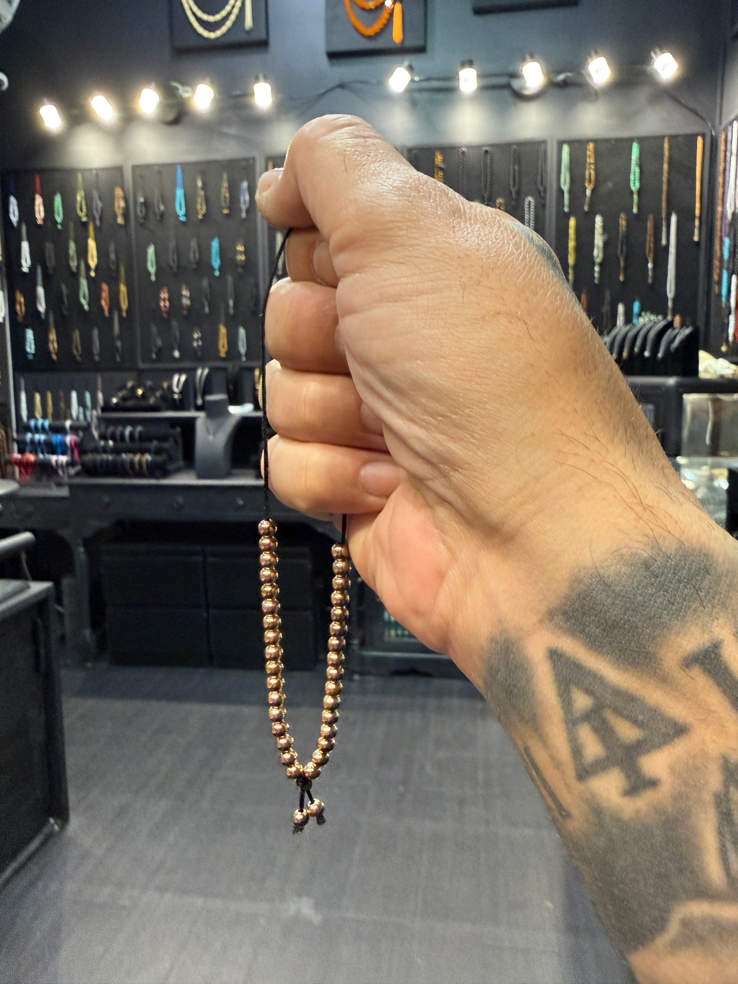 Super Mini Stainless Steel 33 Bead Komboloi / Worry Beads