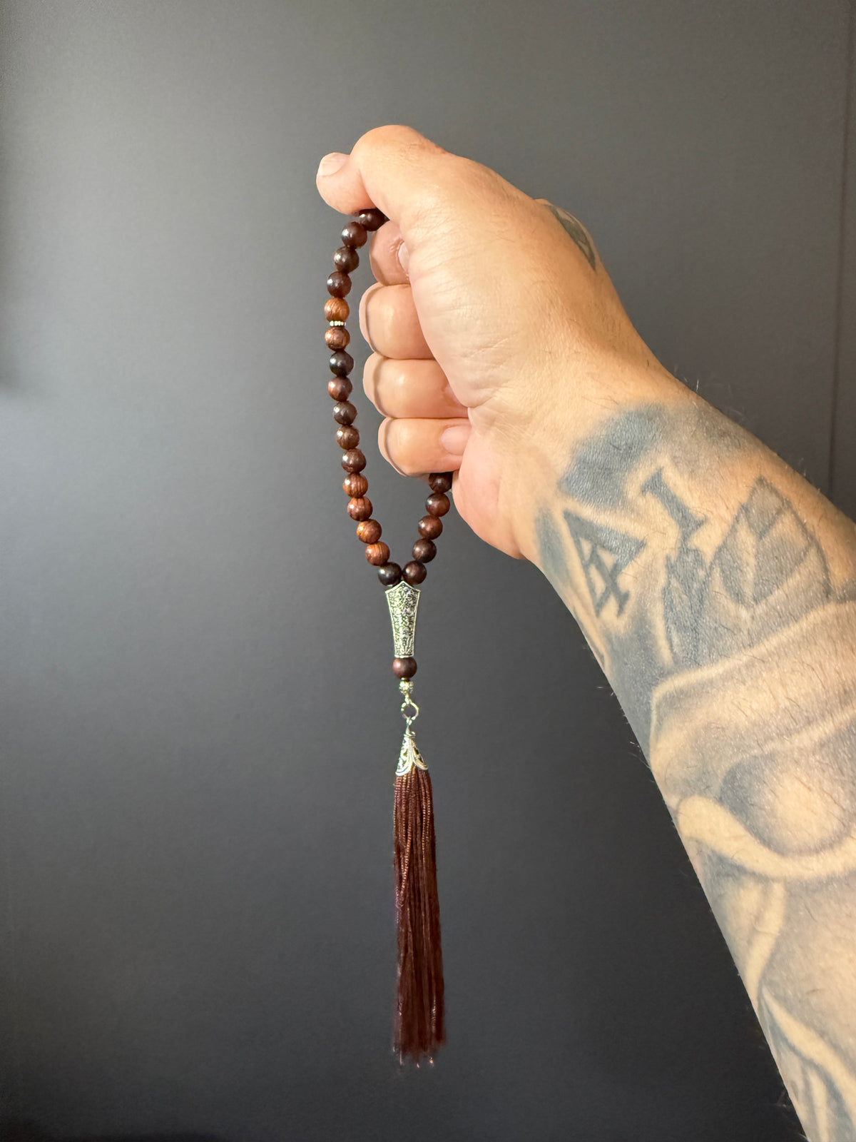 33 Bead Masbaha / Tasbih - Rosewood