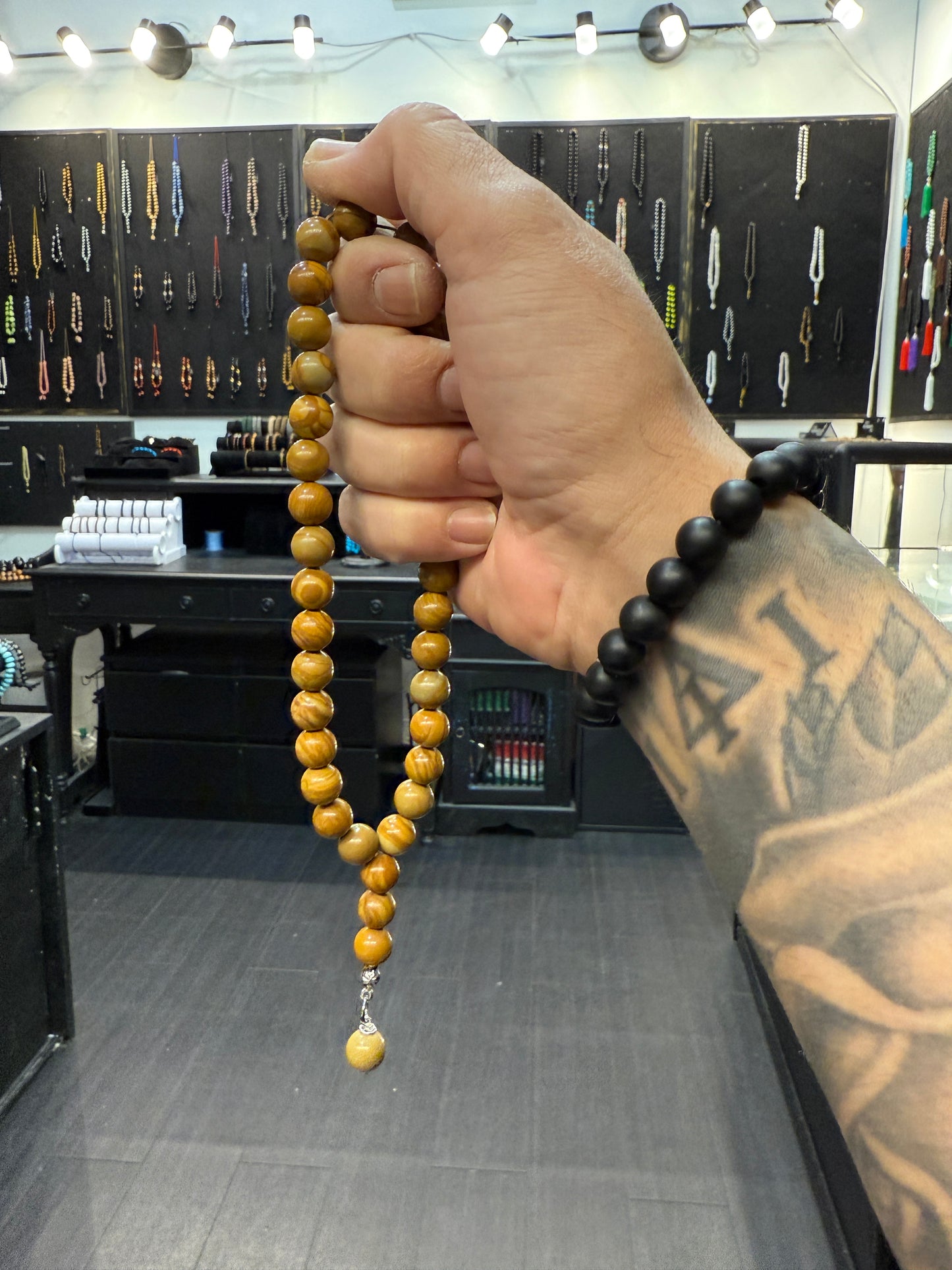 Tigerskin Jasper- 33 Bead Worry Beads