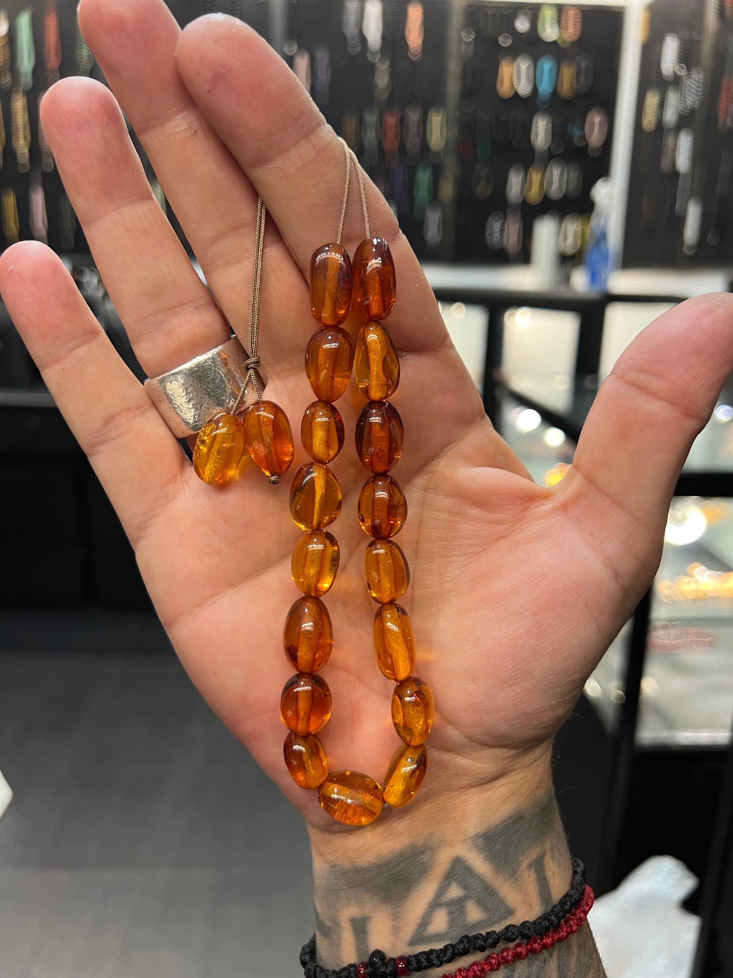 Greek Worry Beads Baltic Amber