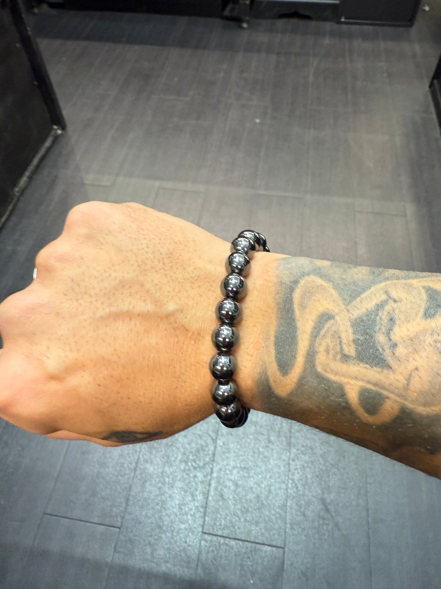 Hematite (Kevlar) Worry Beads - Extreme Series - Wearable MK3 (Long)