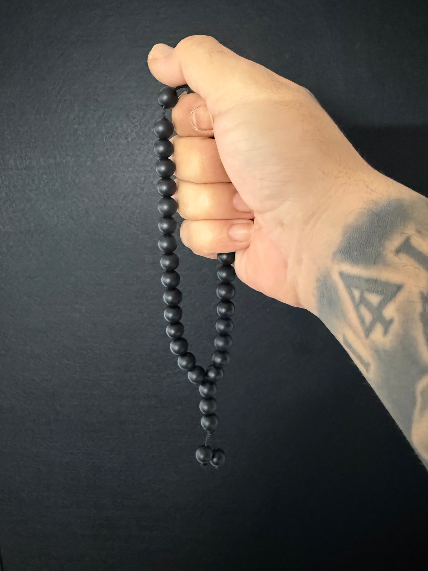 Noir 33 Bead Worry Beads