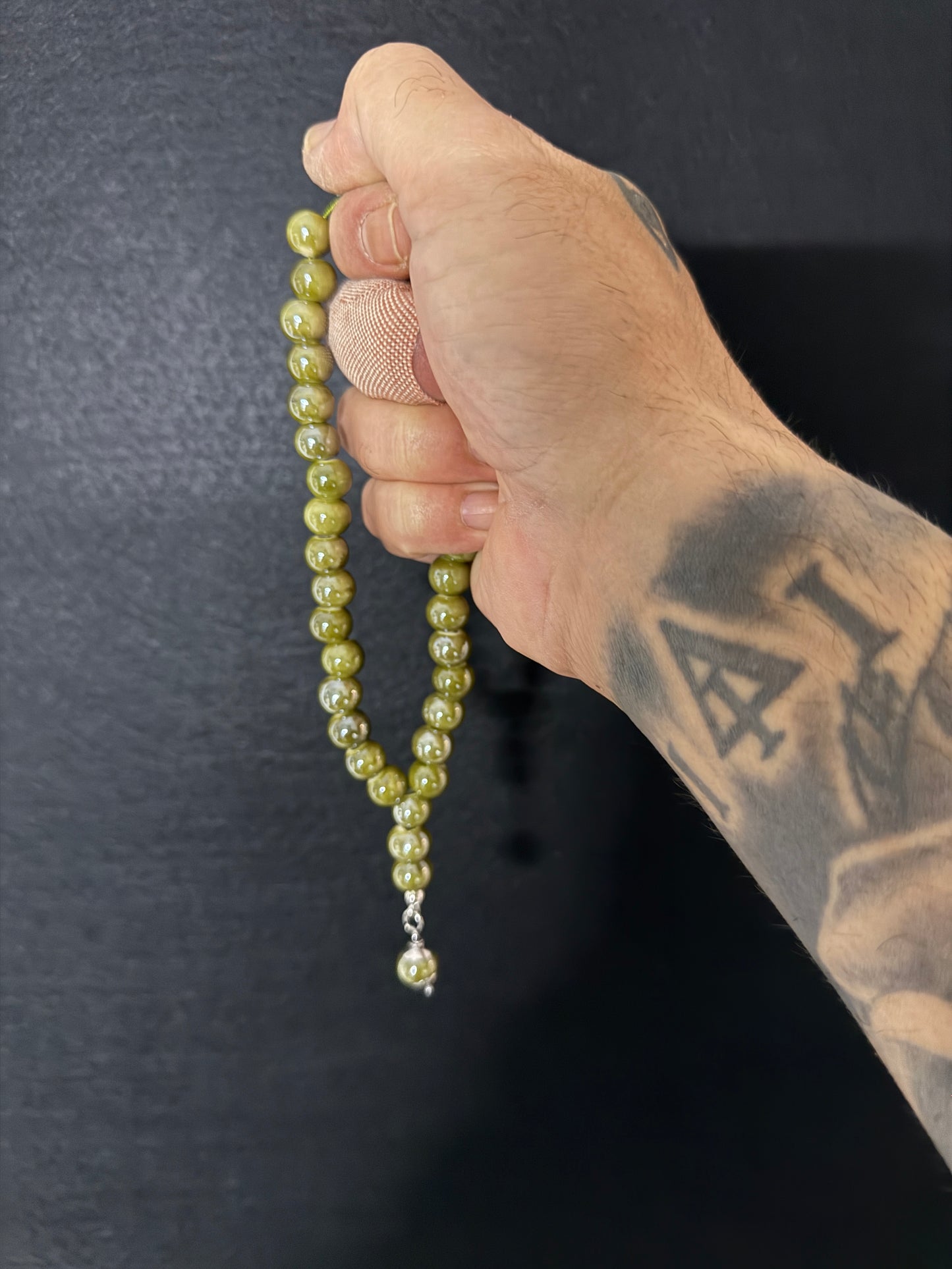 Porcelain 33 Bead Worry Beads