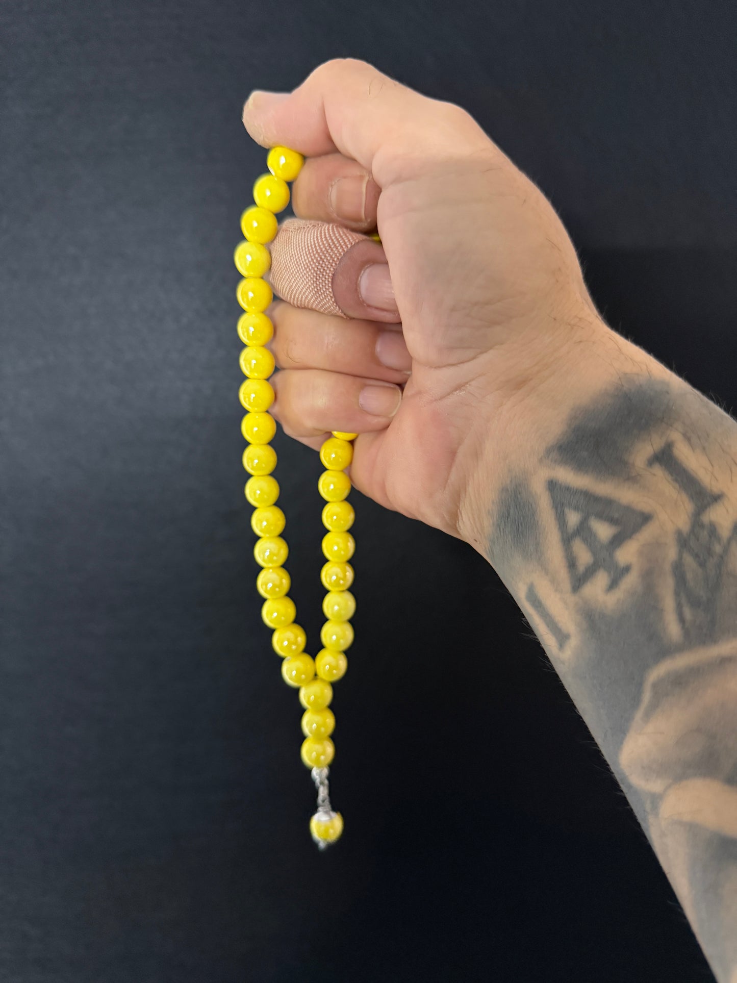 Porcelain 33 Bead Worry Beads