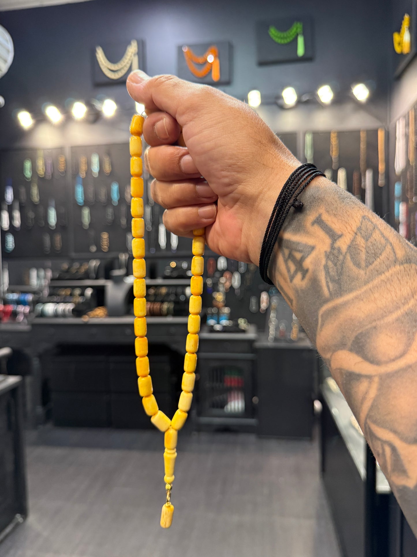 Camel Bone 33 Bead Komboloi / Worry Beads