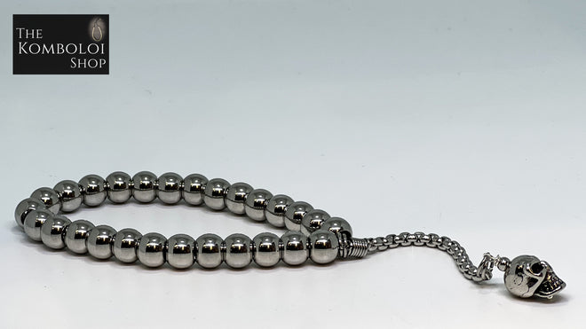 Stainless Steel Worry Beads - Hand Held