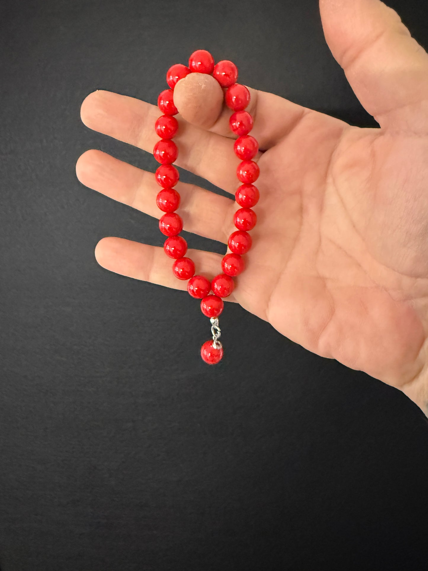 Nephrite Worry Bead Bracelet