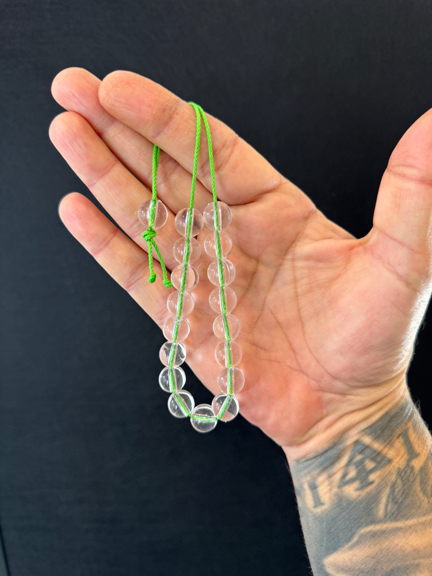 Acrylic Worry Beads - Wearable MK3 (Long)