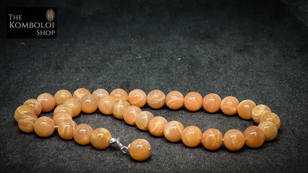 Sunstone 33 Bead Worry Beads
