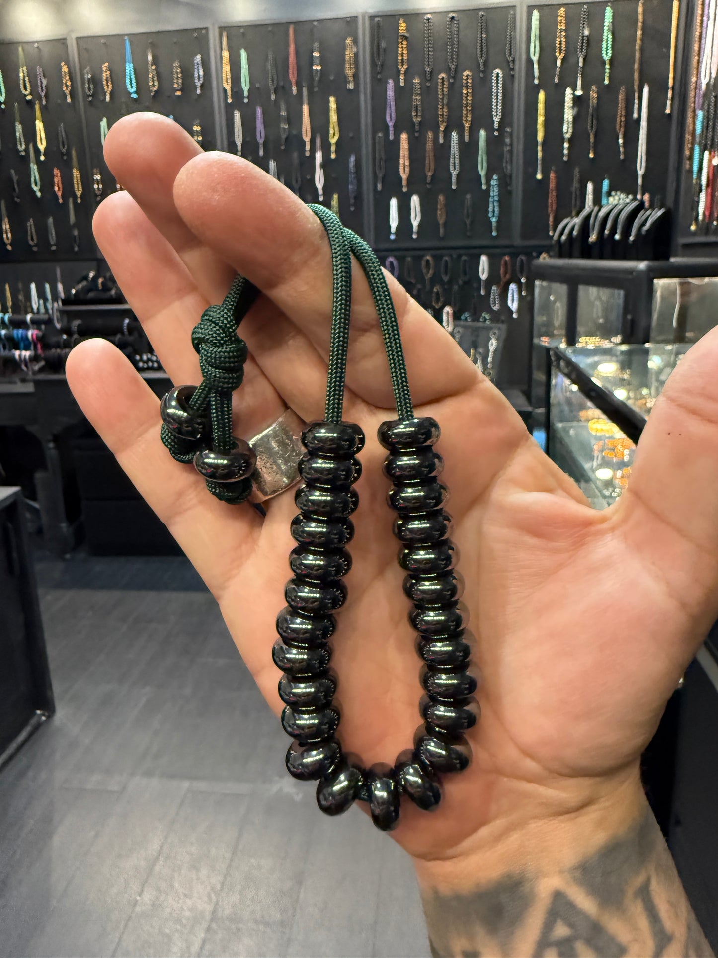 Hematite Fatboy Komboloi