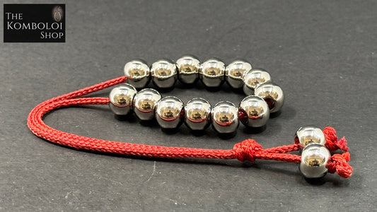 Stainless Steel Lucky 13 Komboloi (Kevlar)