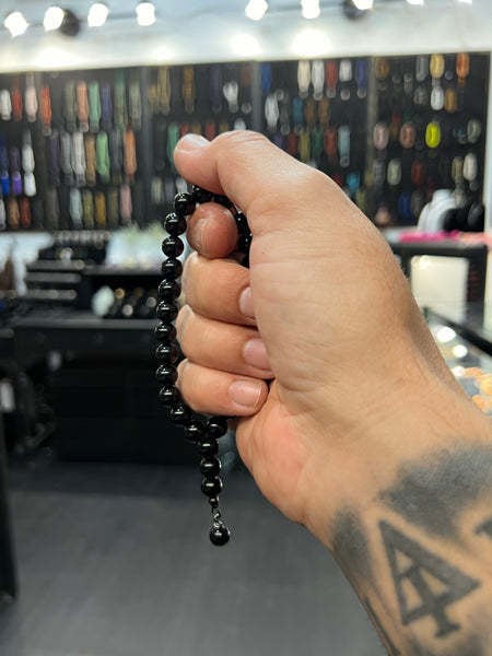 Onyx Worry Beads