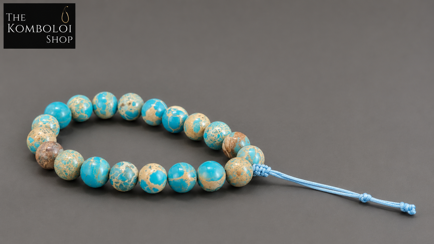 Imperial Jasper Worry Beads - Wearable MK3 (Short)