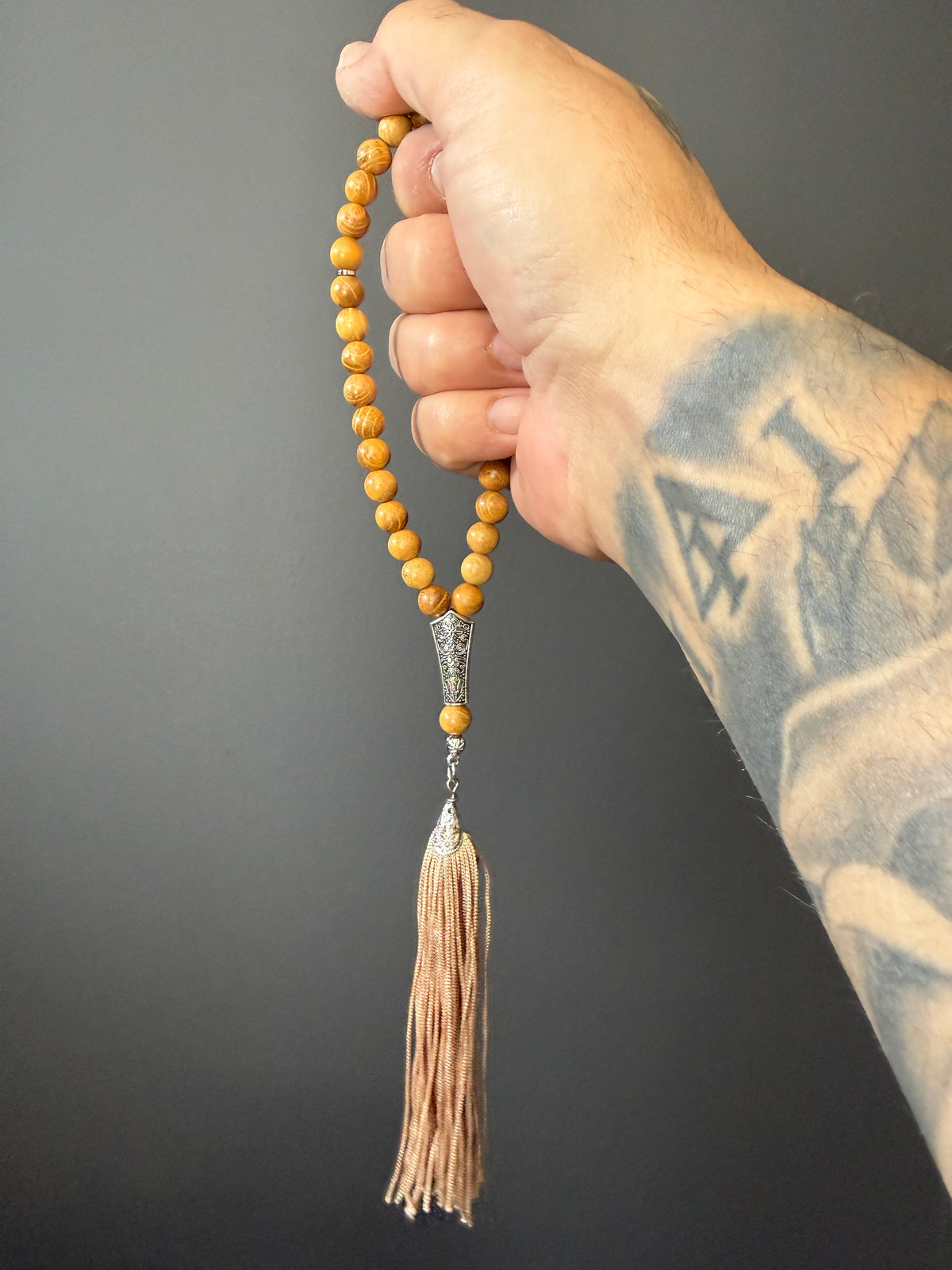 33 Bead Masbaha / Tasbih - Sandlewood