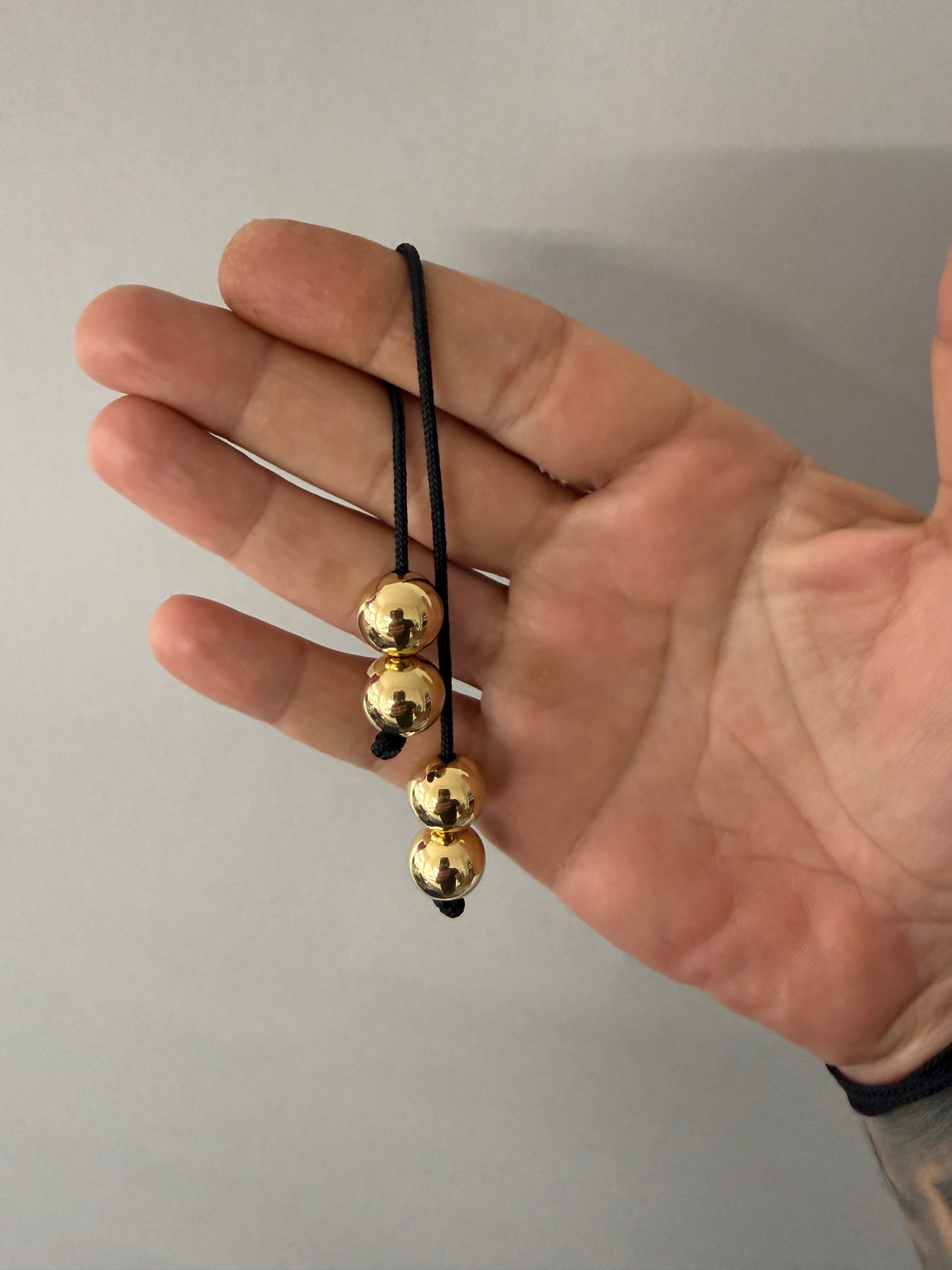 14k Gold Plate Brass Begleri