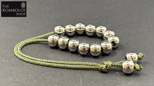 Stainless Steel Lucky 13 Komboloi (Kevlar)