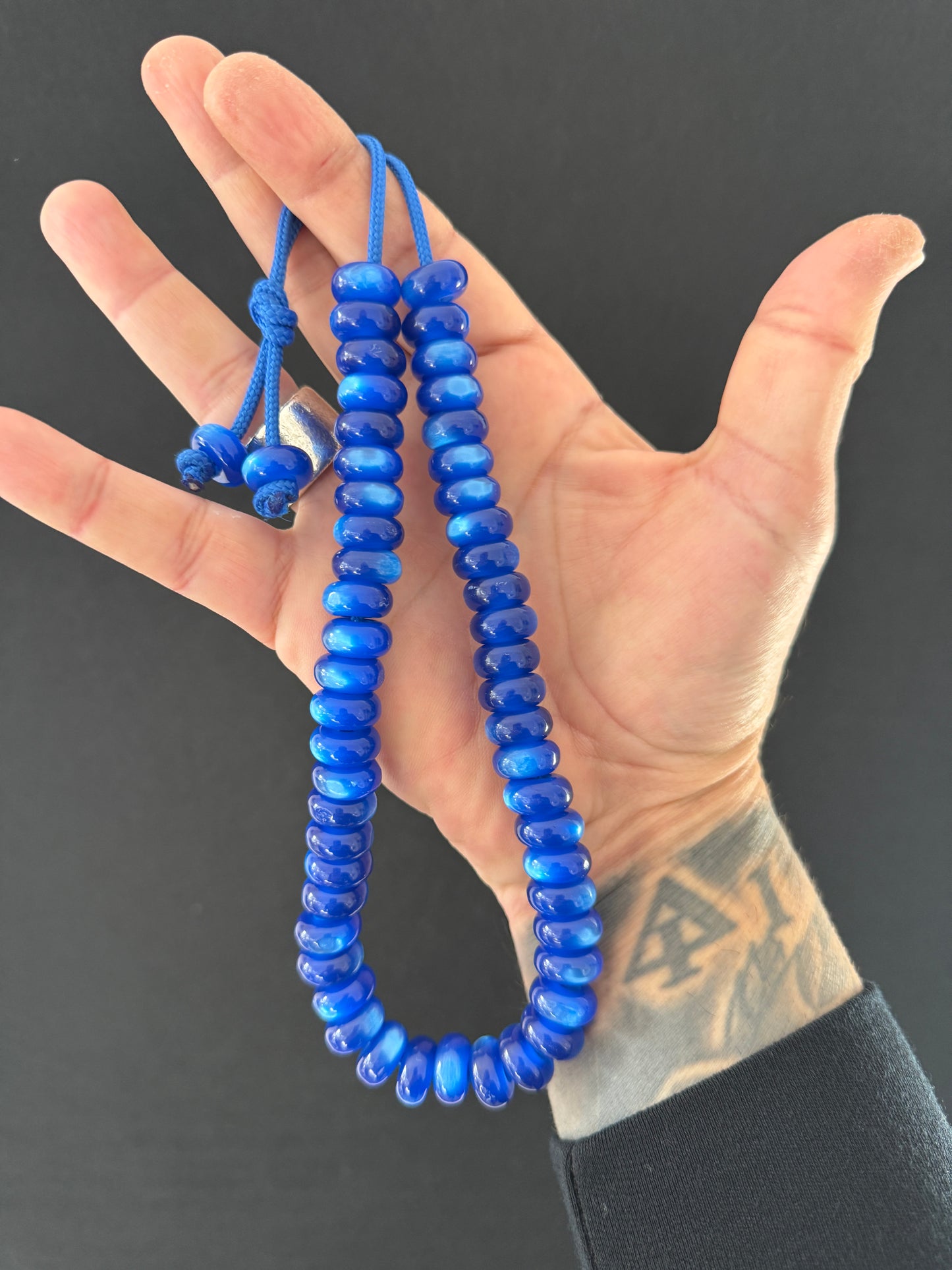 Cretan 51 Bead Komboloi / Worry Beads - Cast Resin