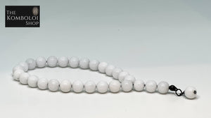 White Jade Worry Beads